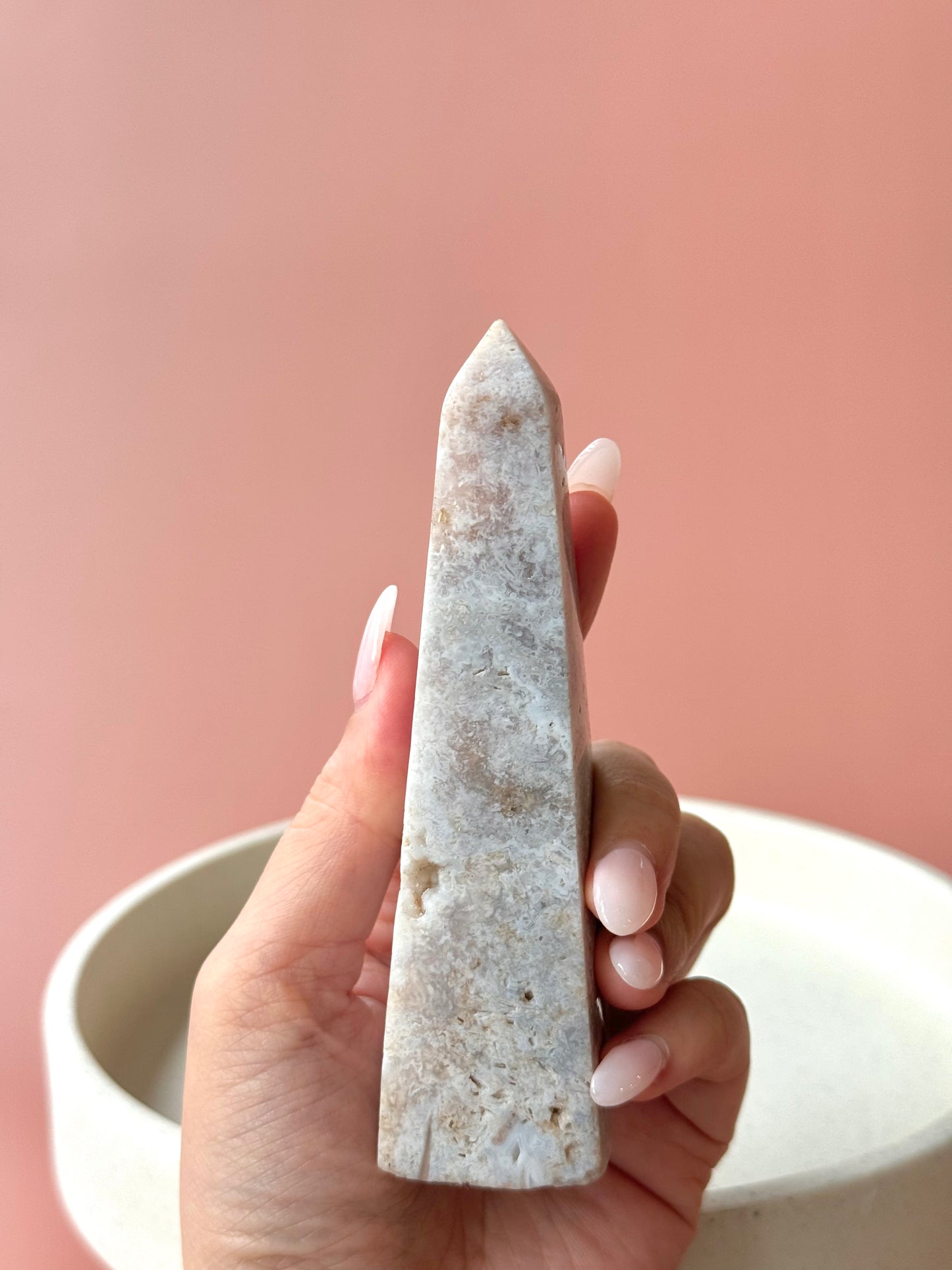 Pink Amethyst Obelisk