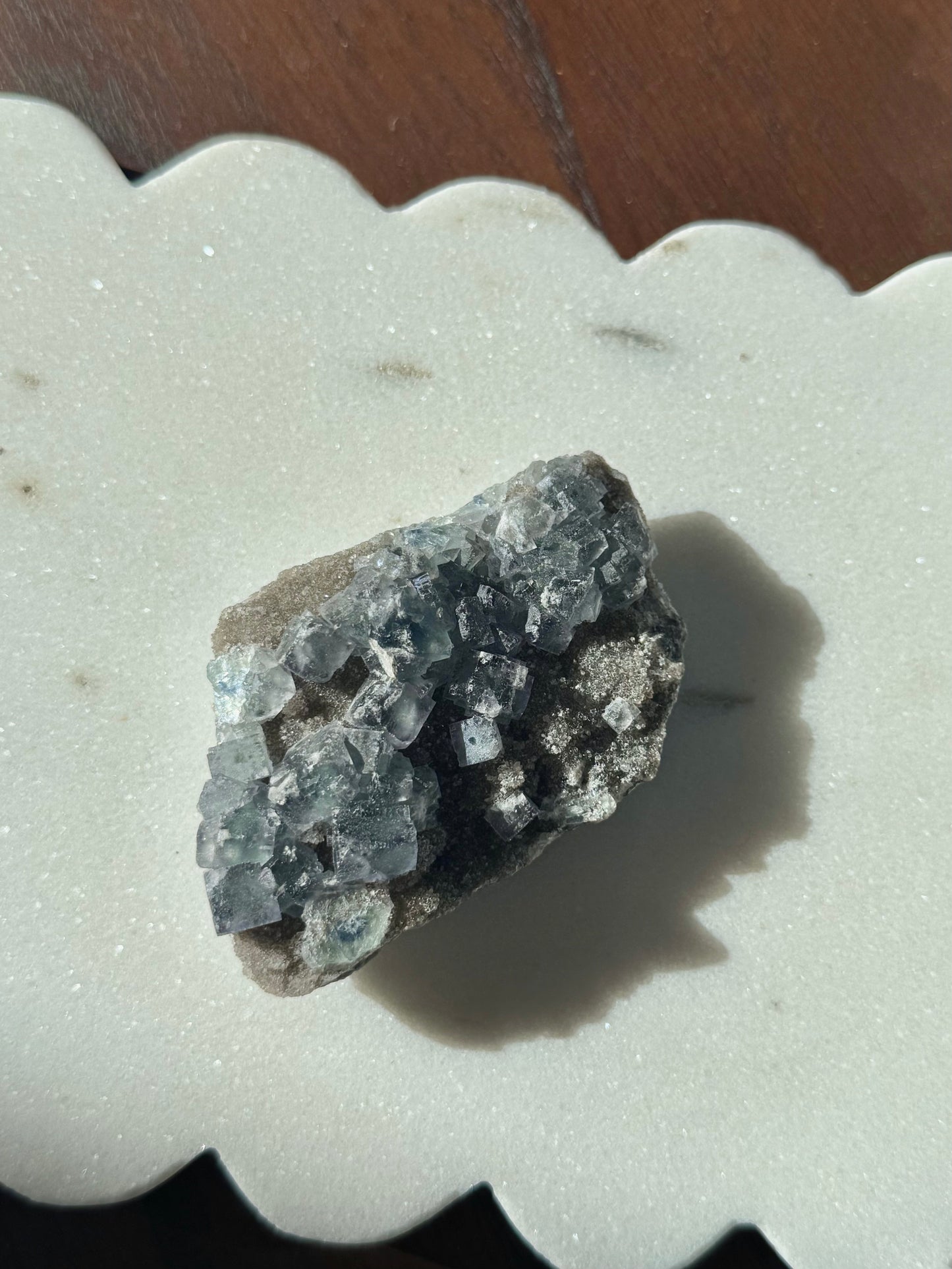 Druzy Green Fluorite Specimen #2