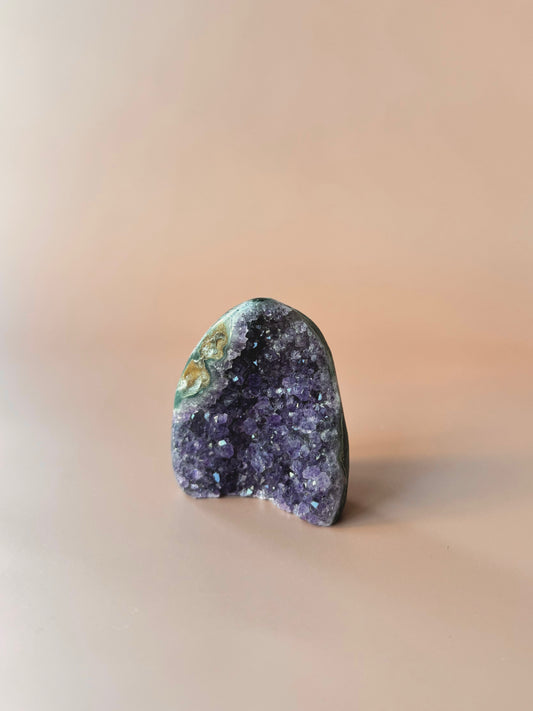 Purple Druzy Rainbow Amethyst