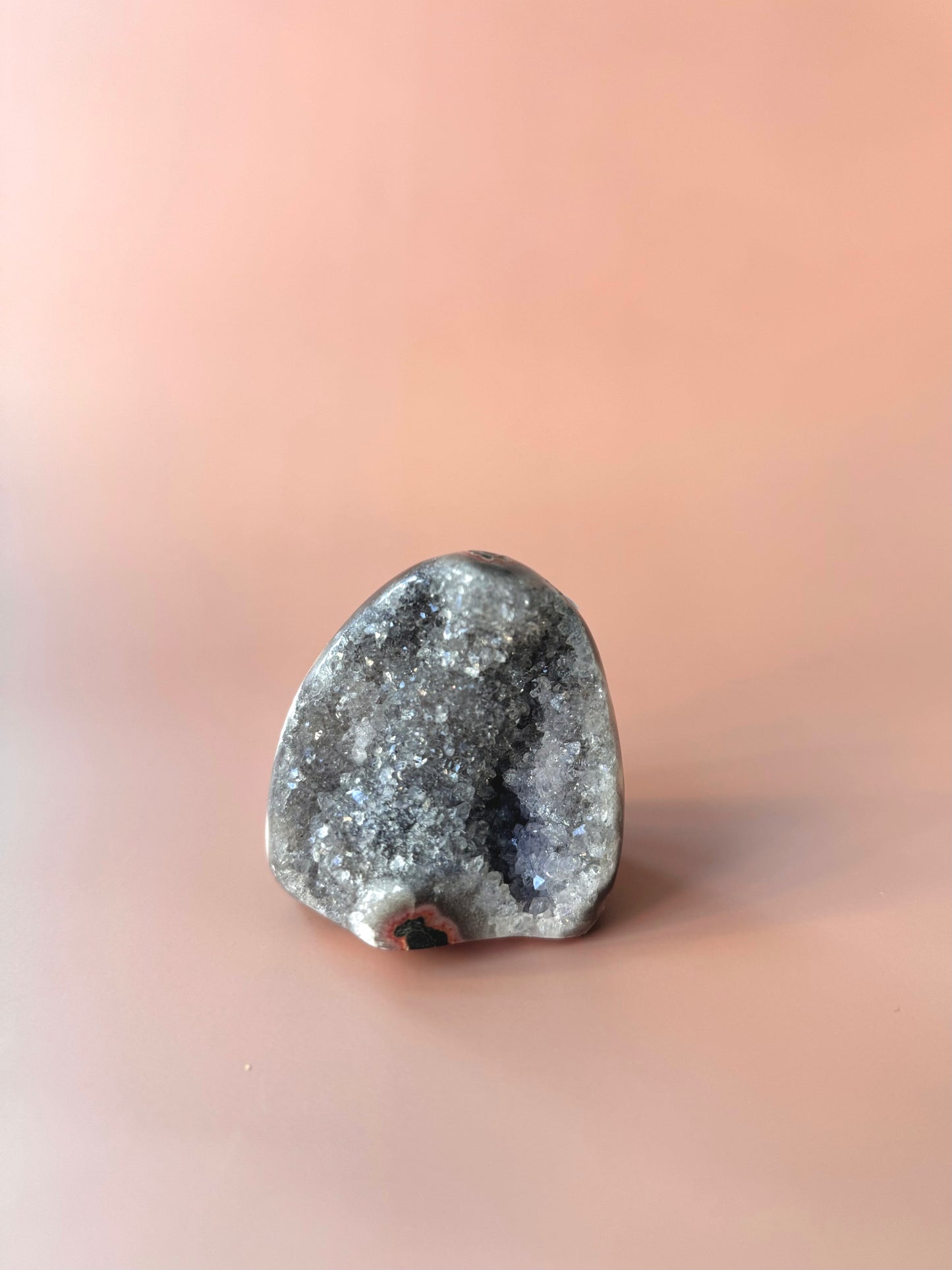 Grayish Purple Rainbow Amethyst