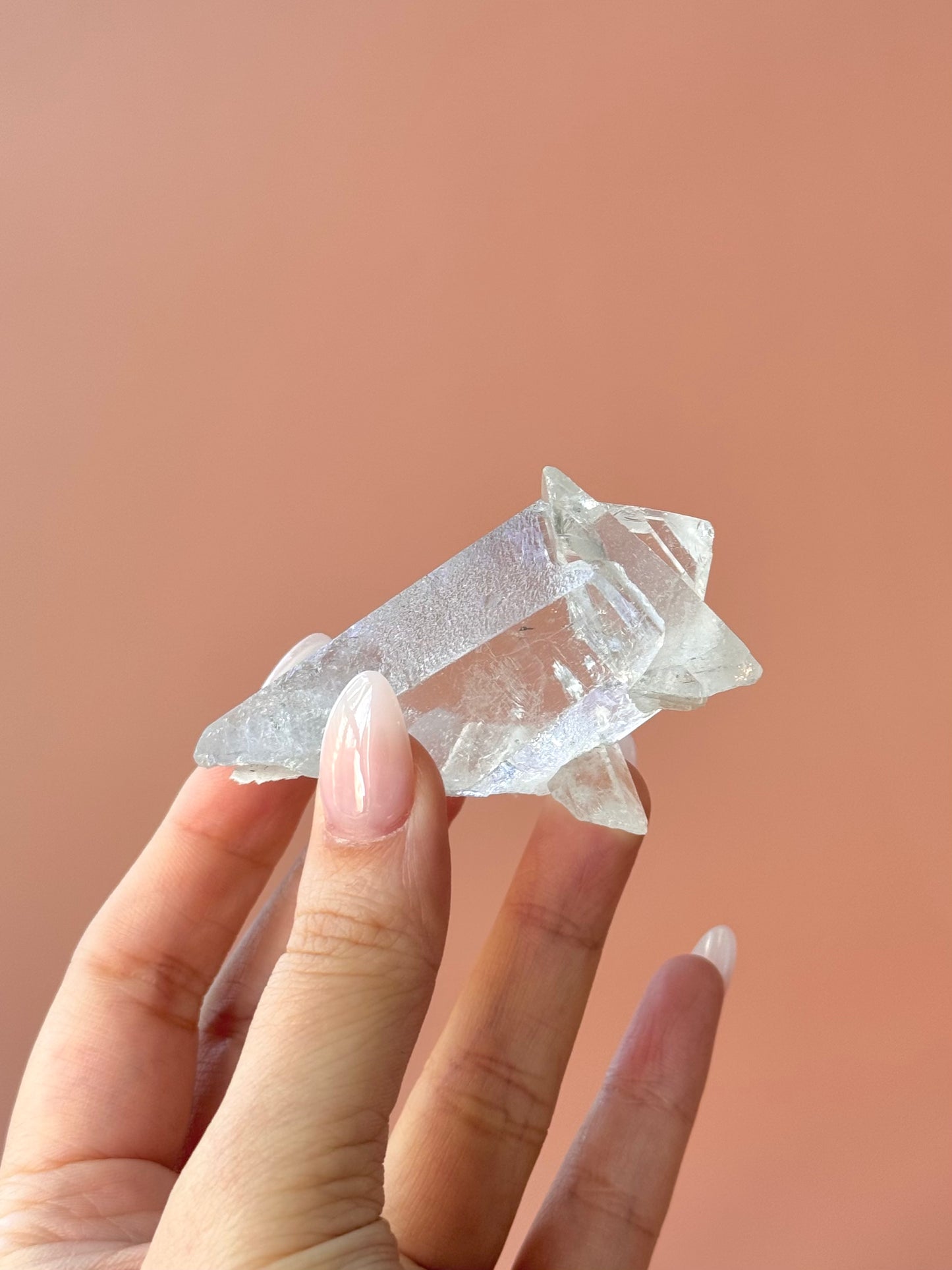 Super Clear Single Point Quartz Cluster