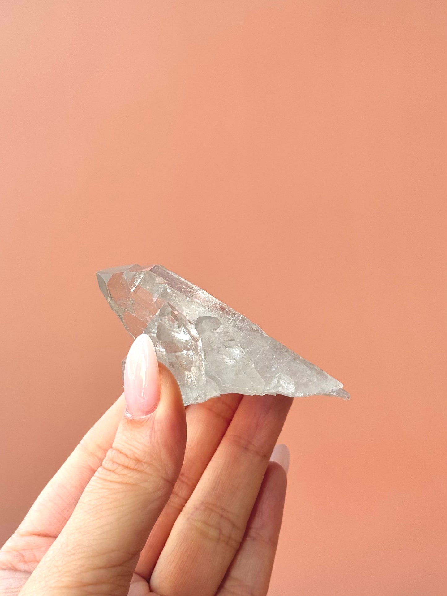 Double Clear Quartz Points
