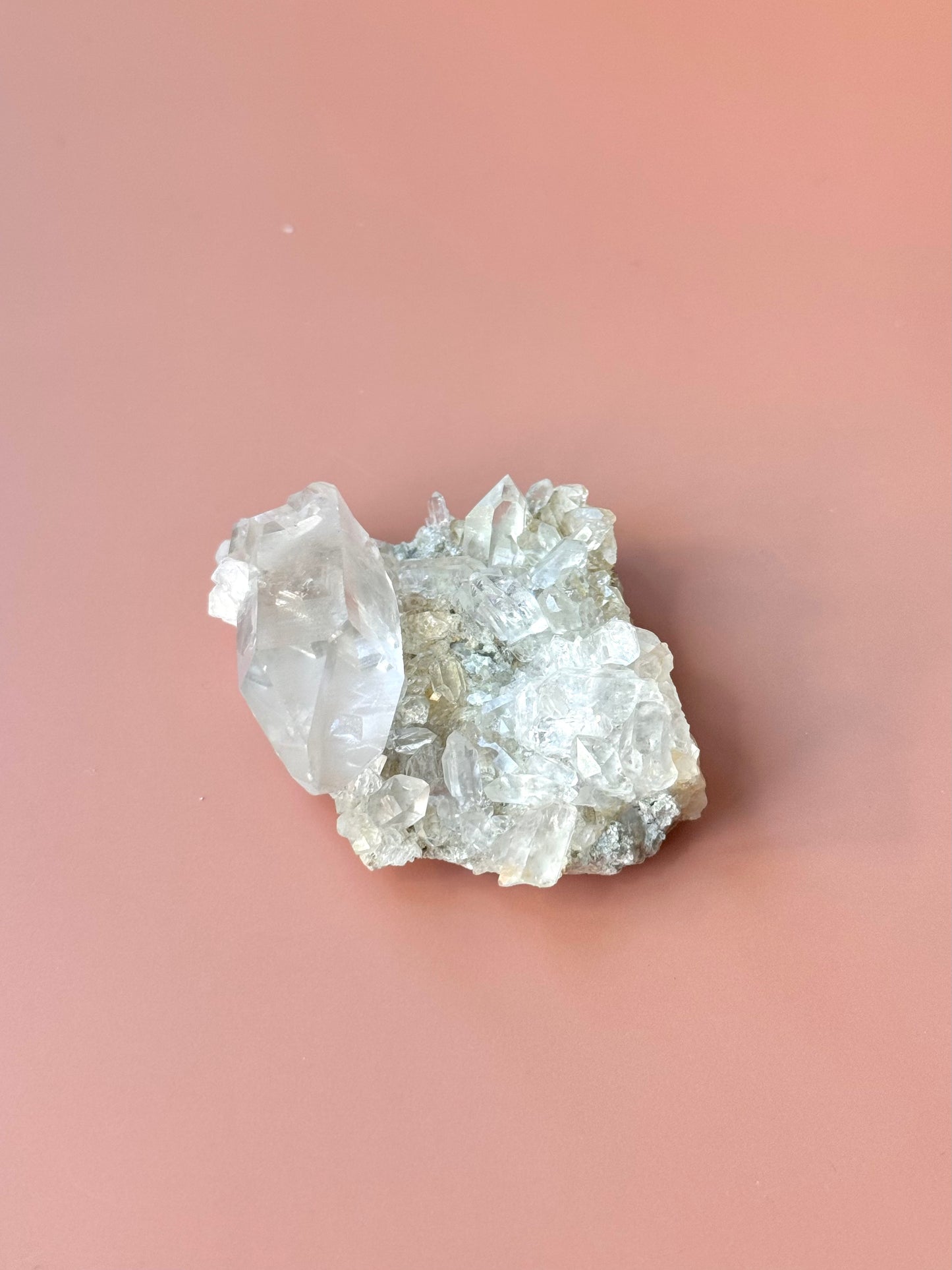 Crystal Clear Quartz Cluster