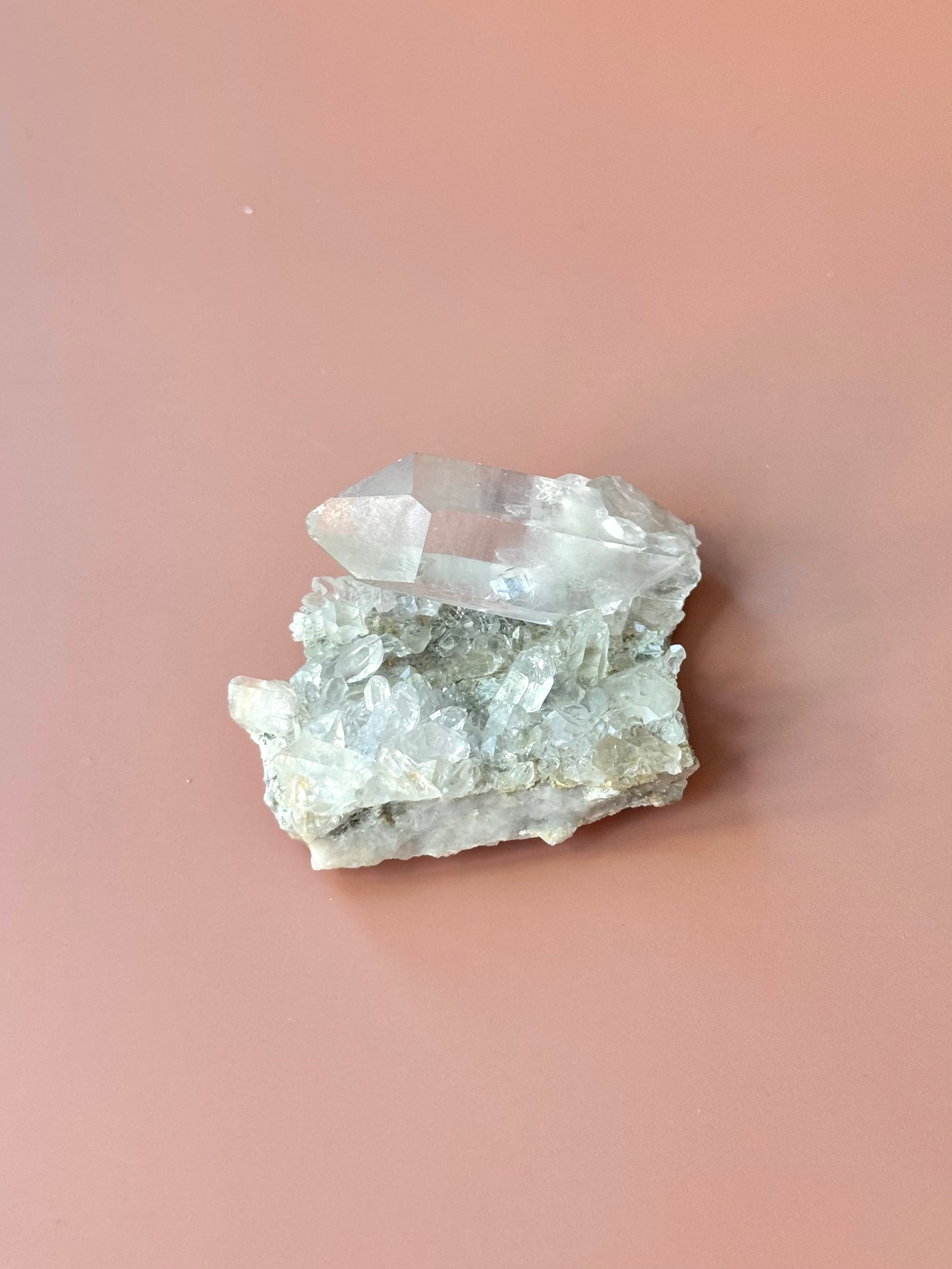 Crystal Clear Quartz Cluster