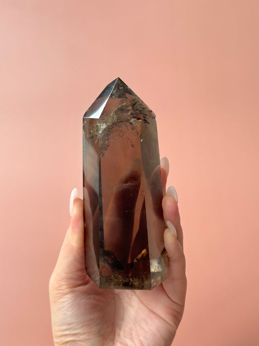 Extra High Quality Smoky Quartz Point