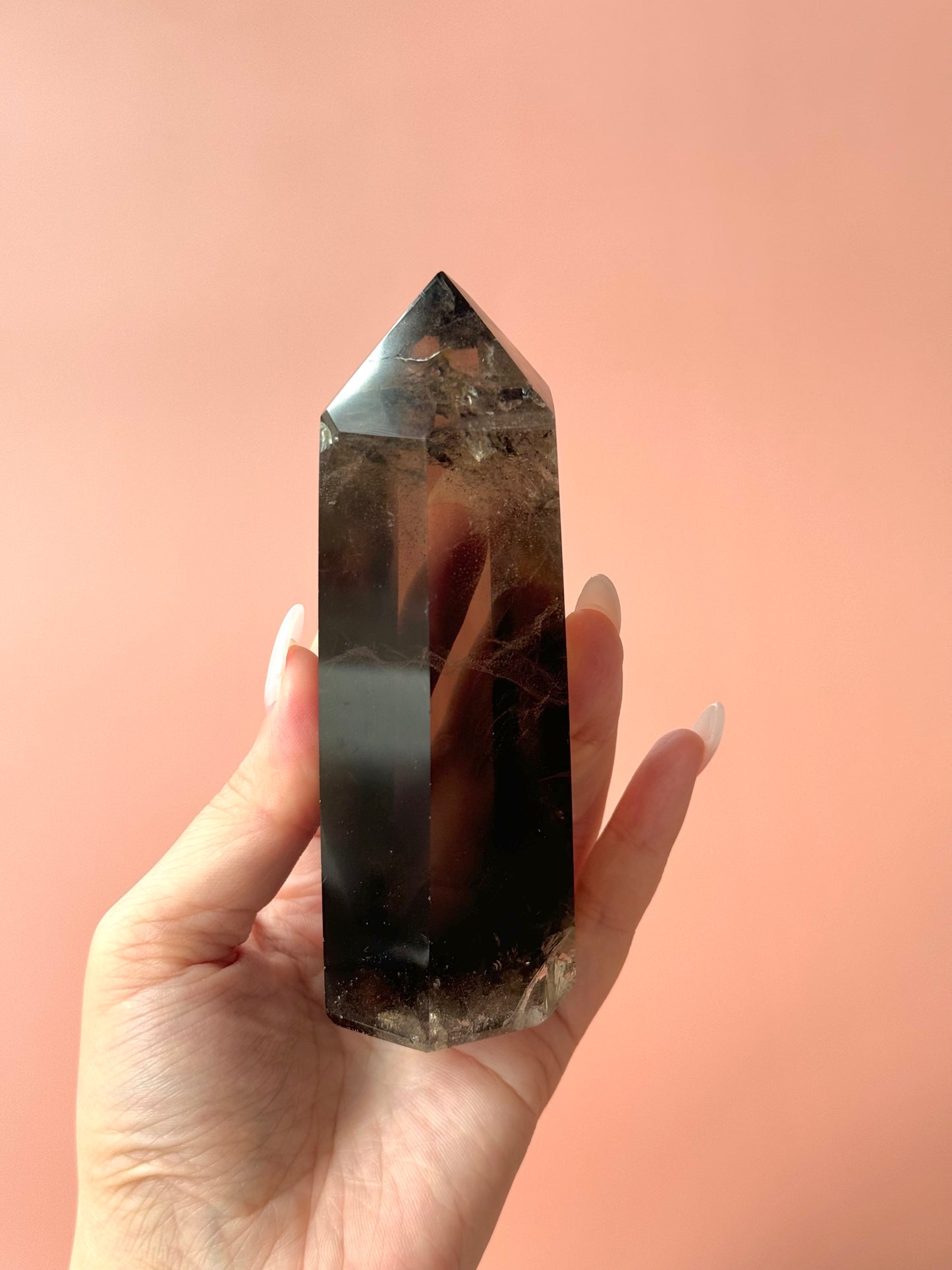 Extra High Quality Smoky Quartz Point