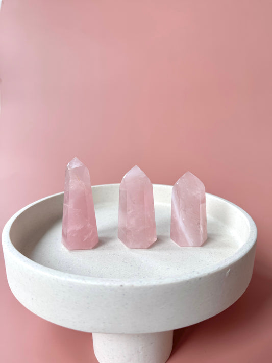 Rose Quartz Points