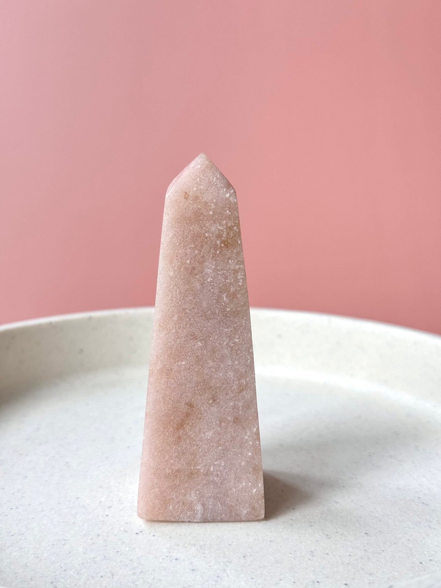 Pink Amethyst Obelisk
