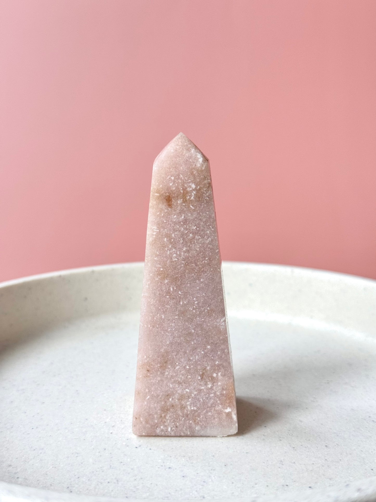 Pink Amethyst Obelisk