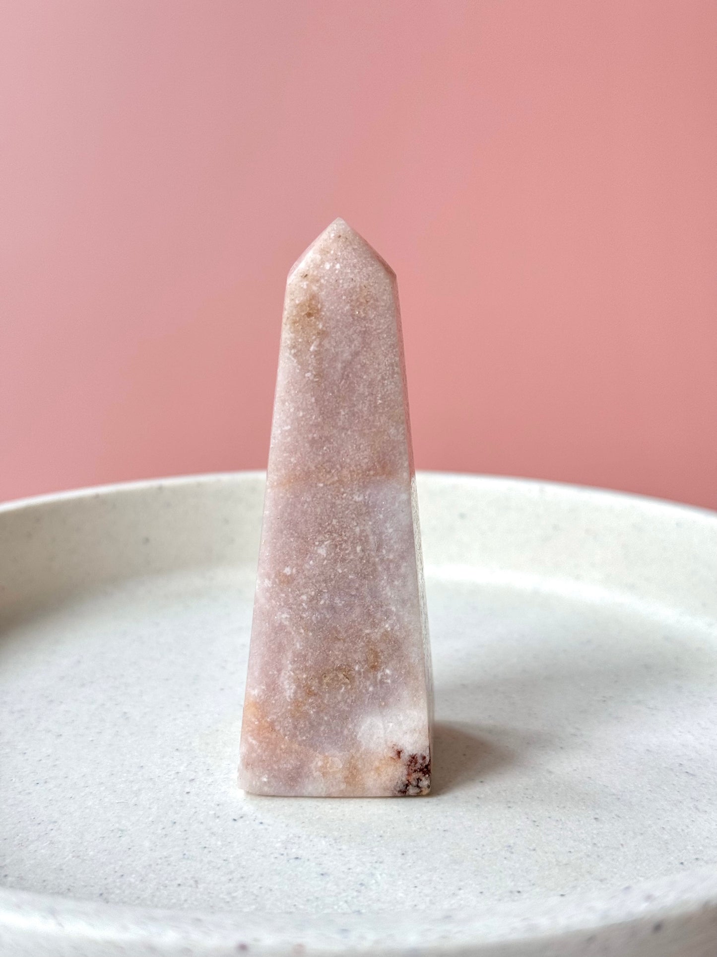 Pink Amethyst Obelisk