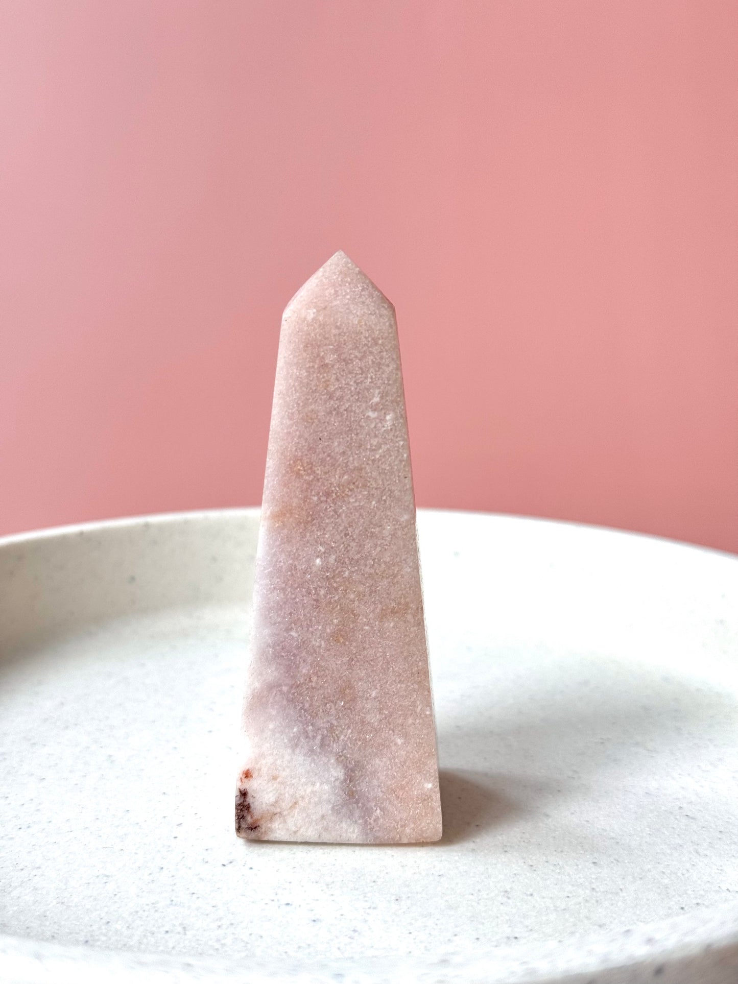 Pink Amethyst Obelisk