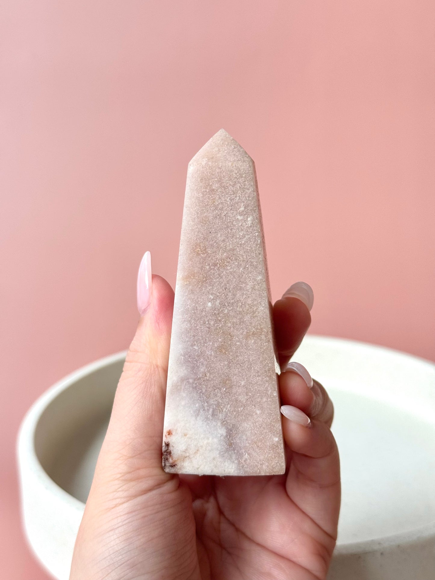 Pink Amethyst Obelisk