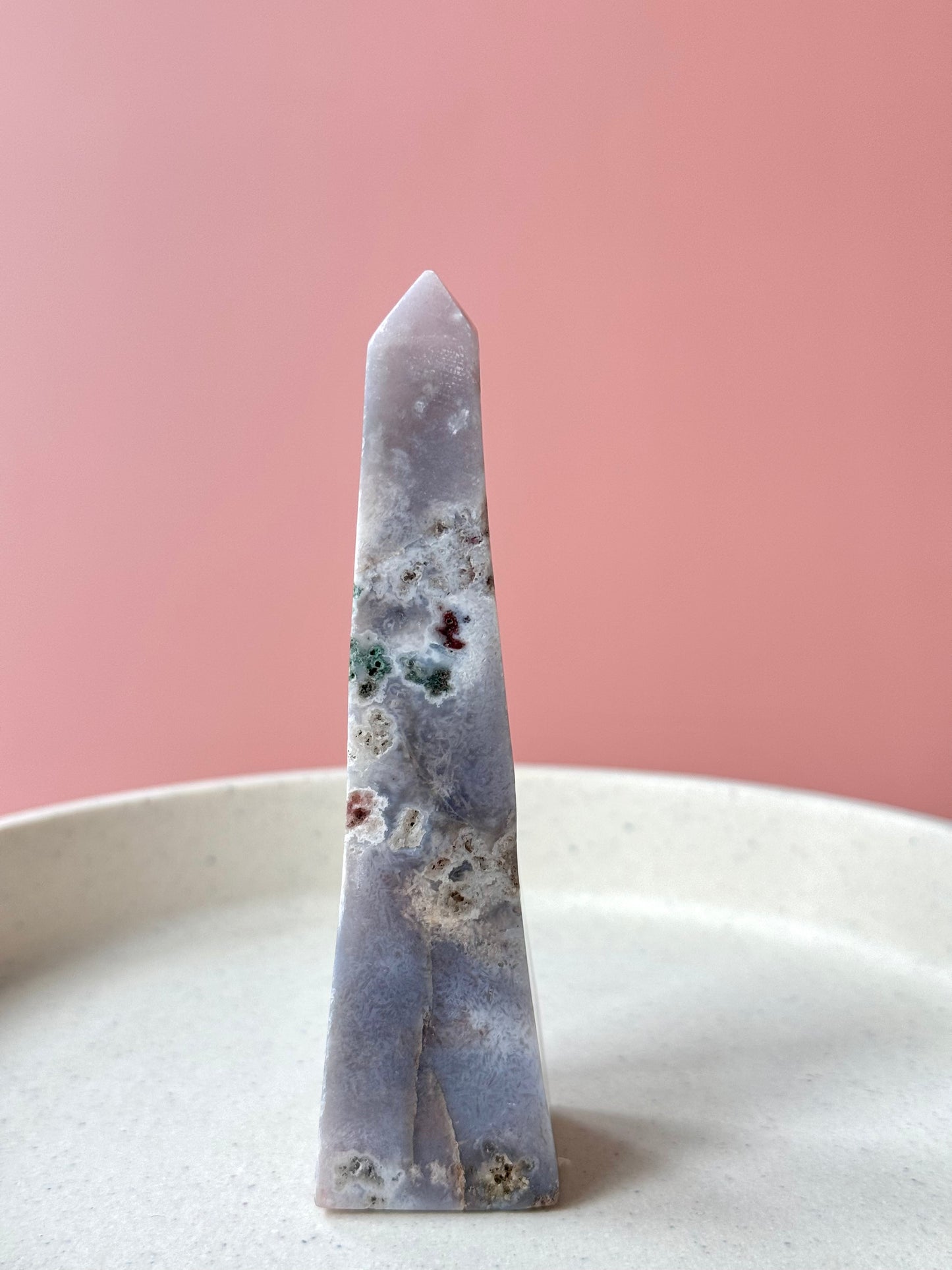 Pink Amethyst Obelisk