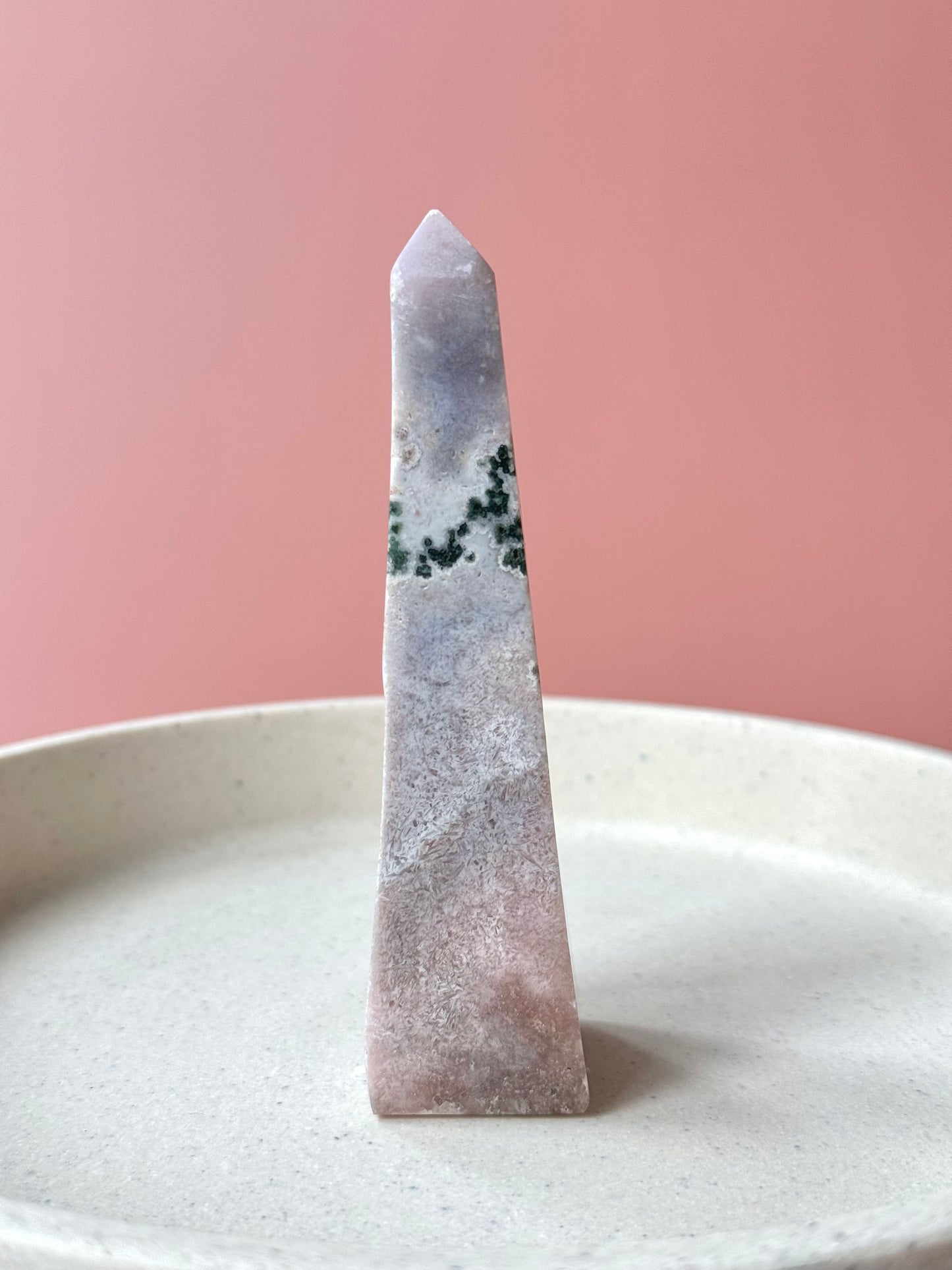 Pink Amethyst Obelisk