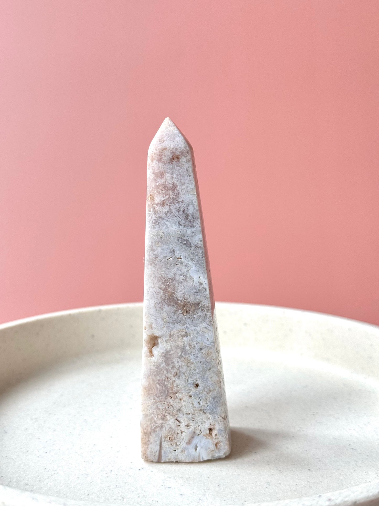 Pink Amethyst Obelisk