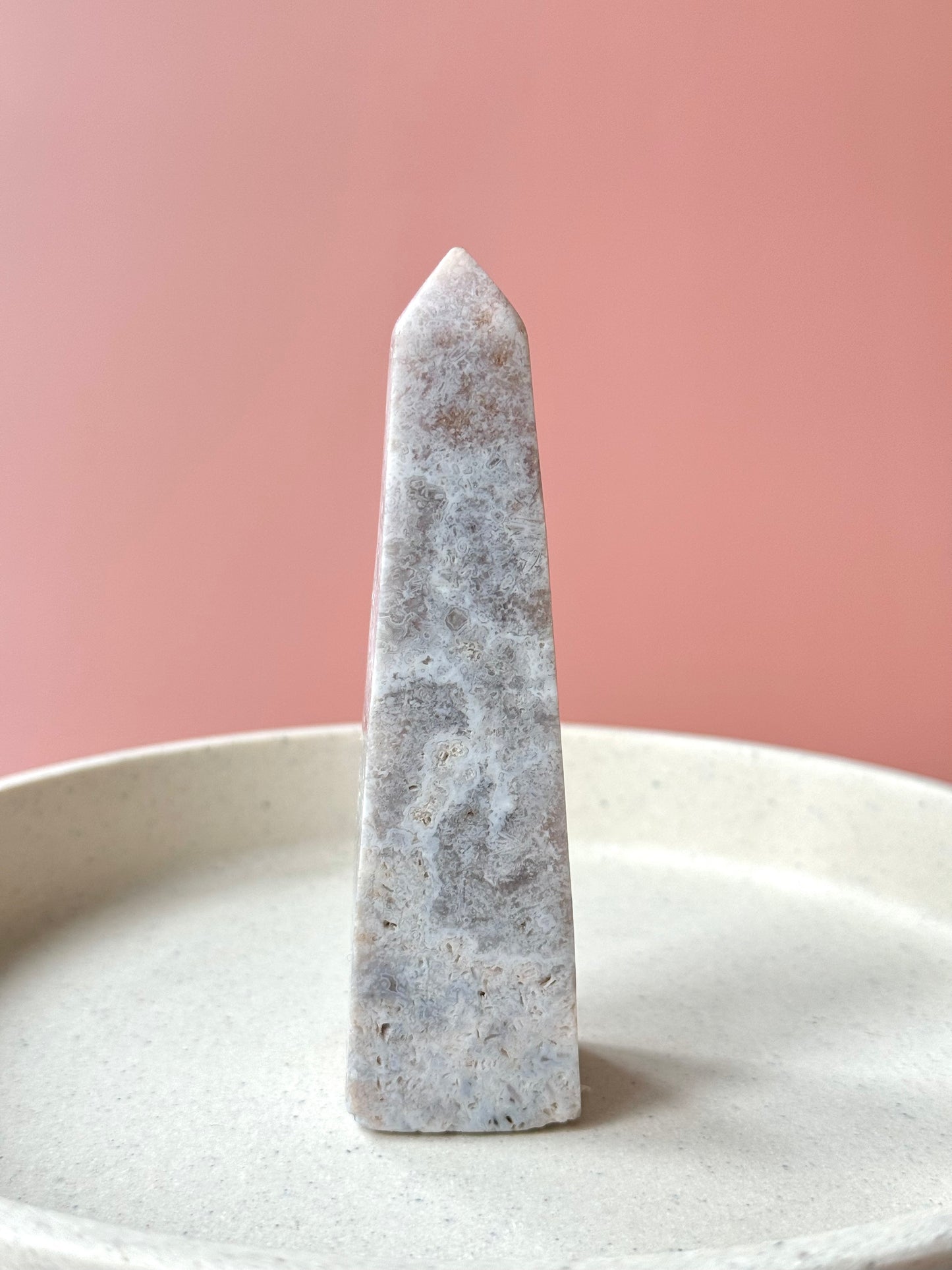 Pink Amethyst Obelisk