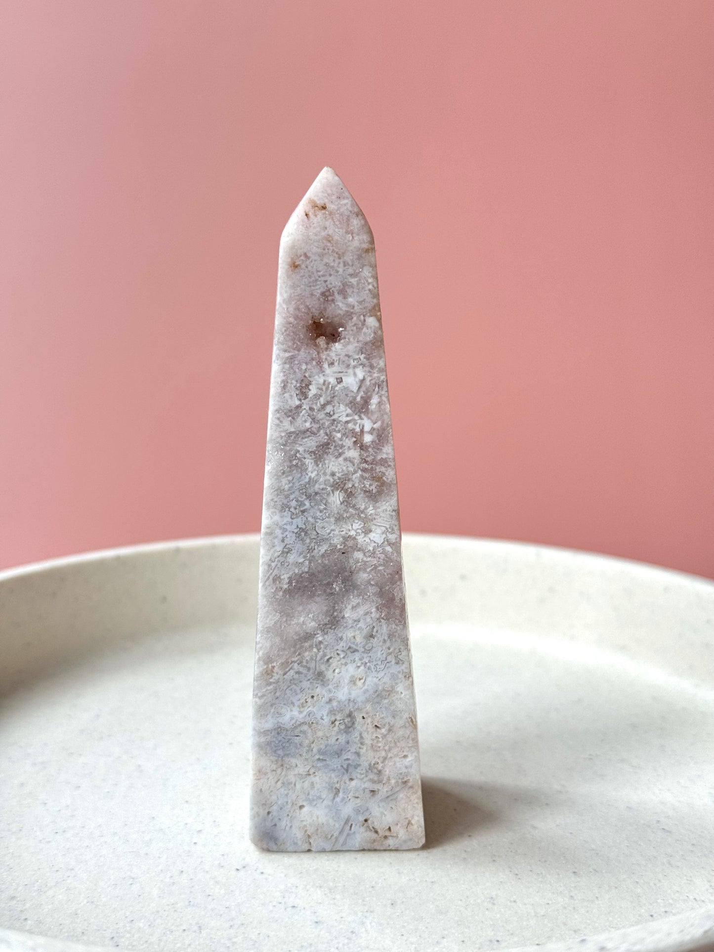 Pink Amethyst Obelisk