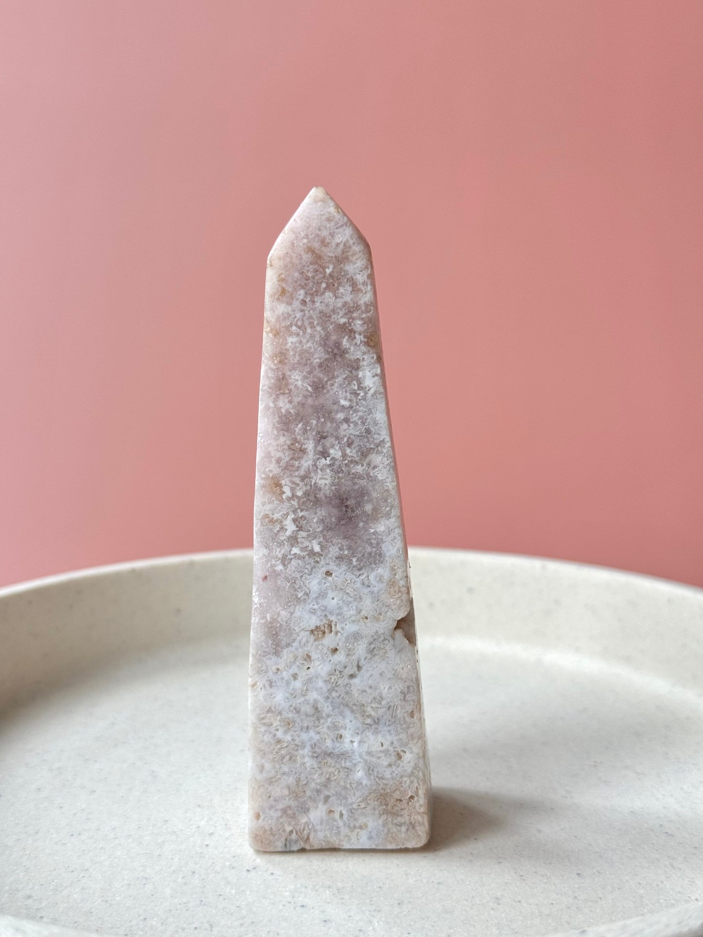Pink Amethyst Obelisk