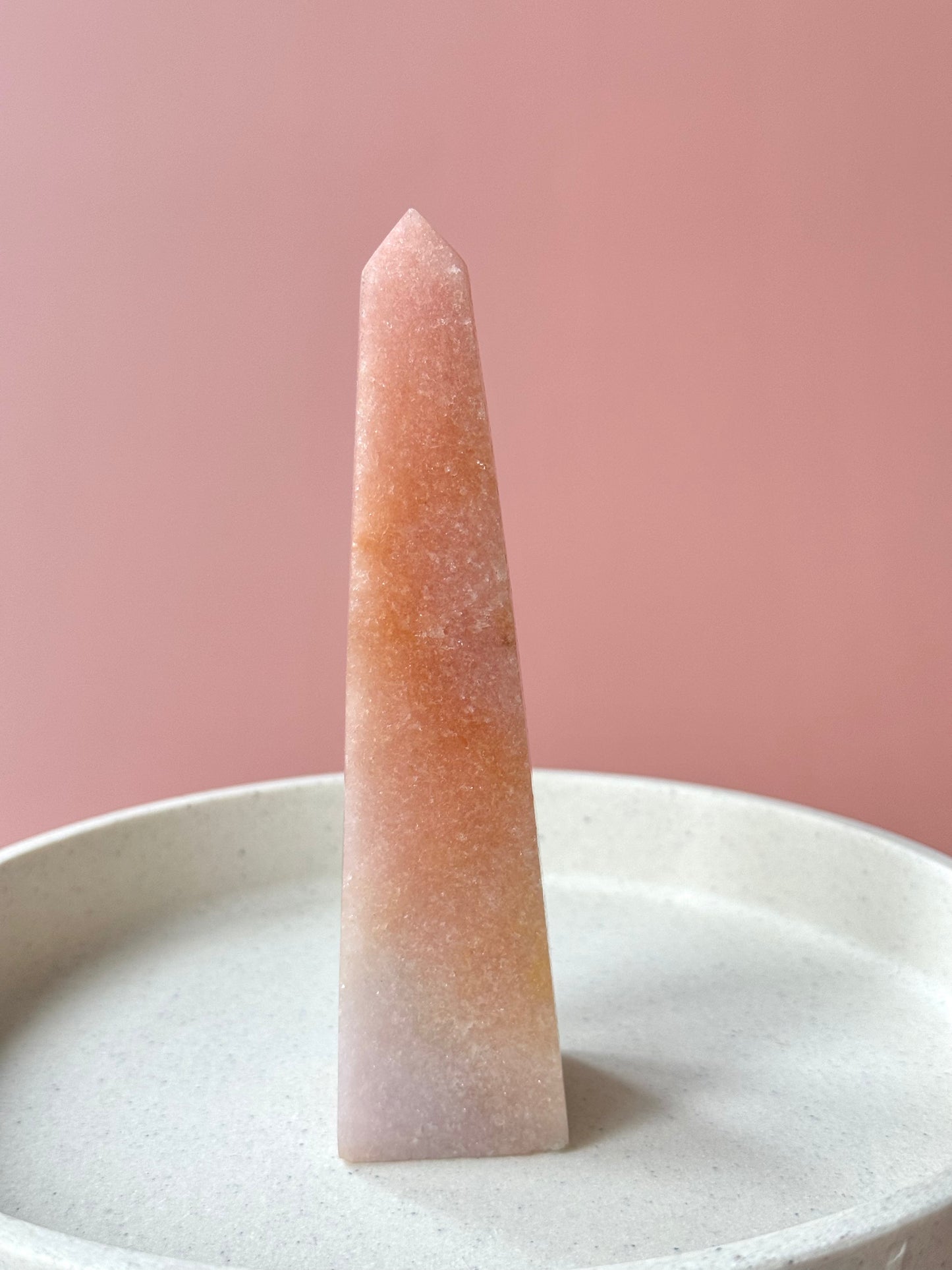 Pink Amethyst Obelisk