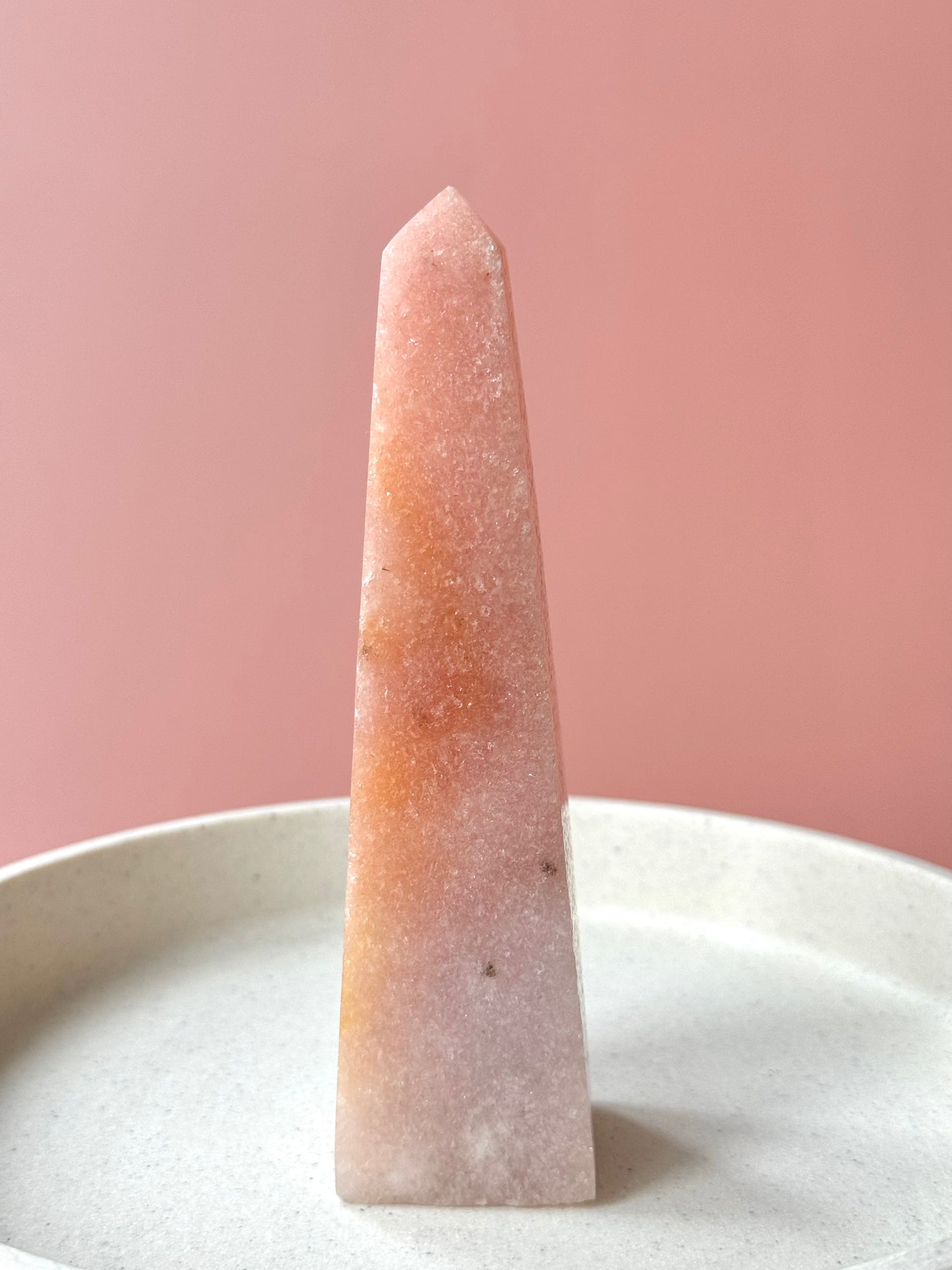 Pink Amethyst Obelisk