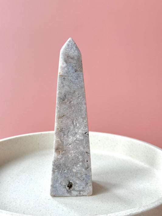 Pink Amethyst Obelisk