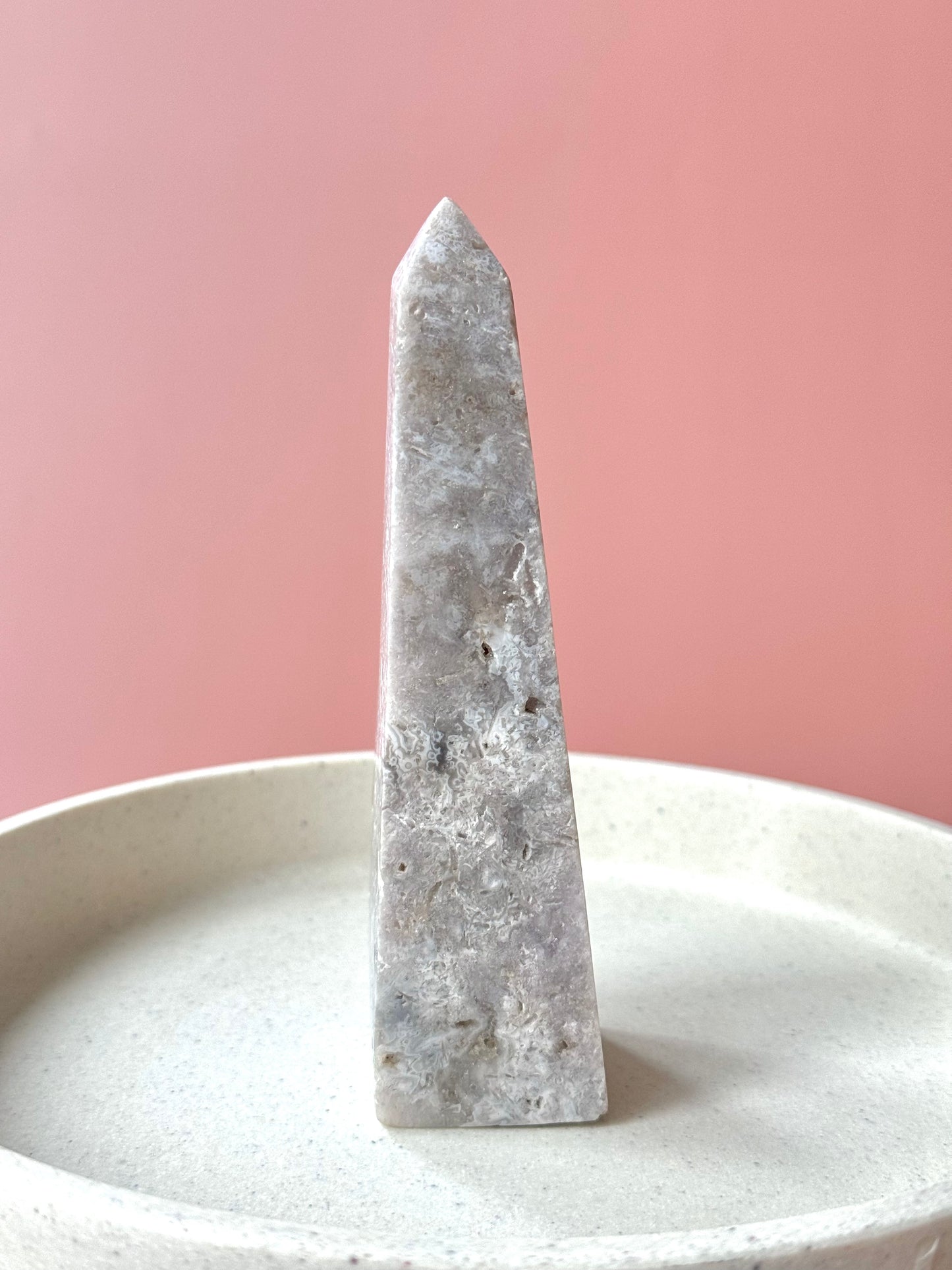Pink Amethyst Obelisk