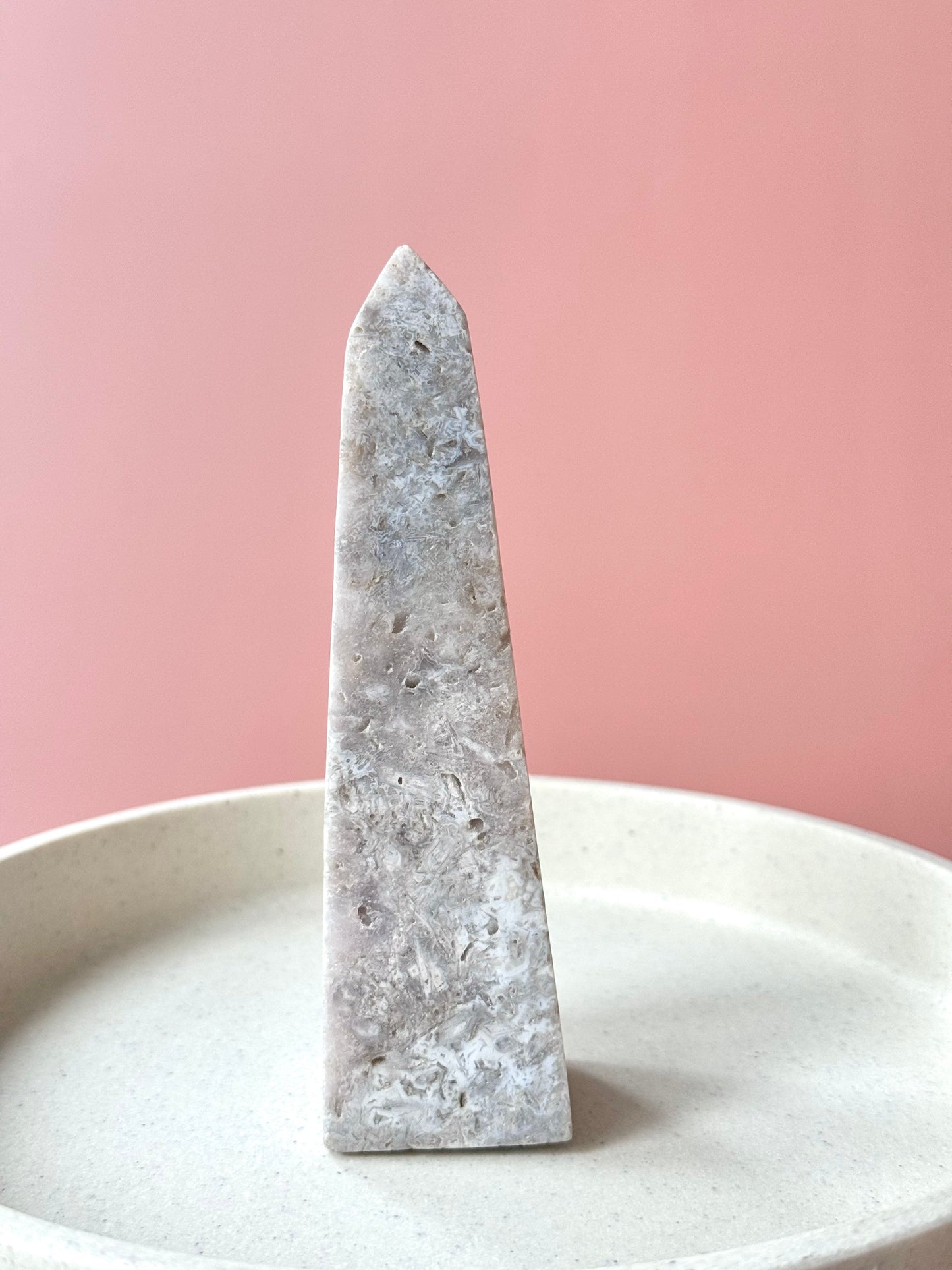 Pink Amethyst Obelisk