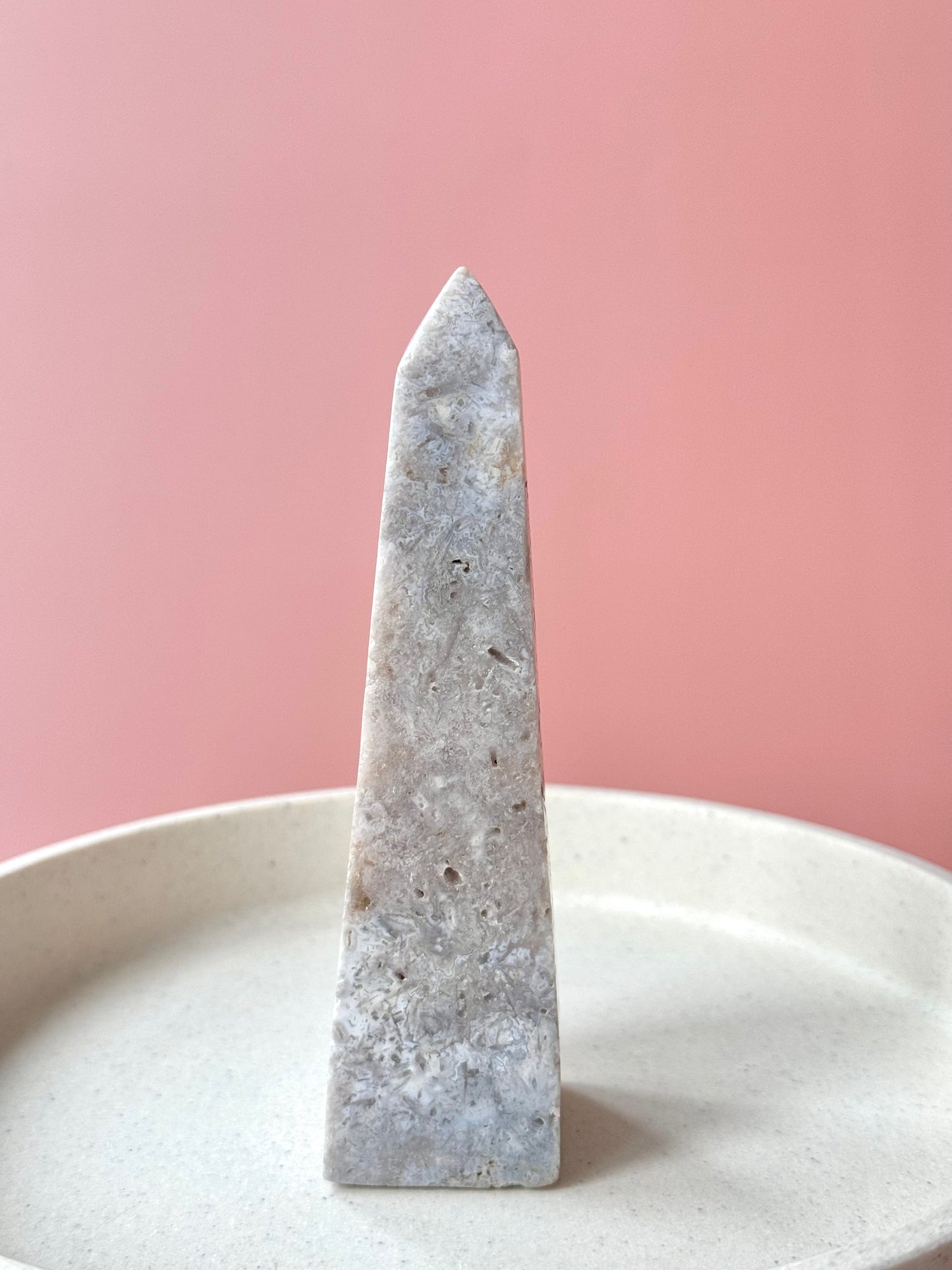 Pink Amethyst Obelisk