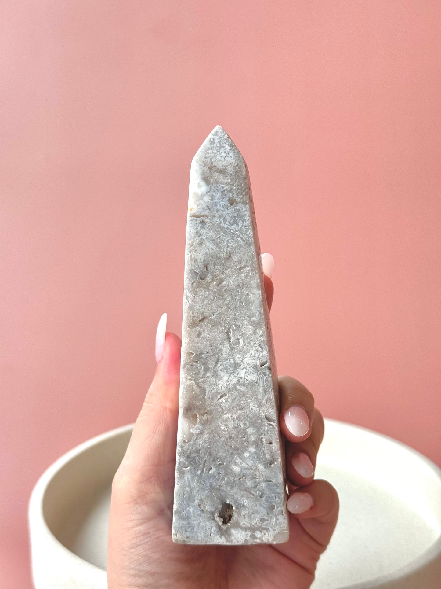 Pink Amethyst Obelisk