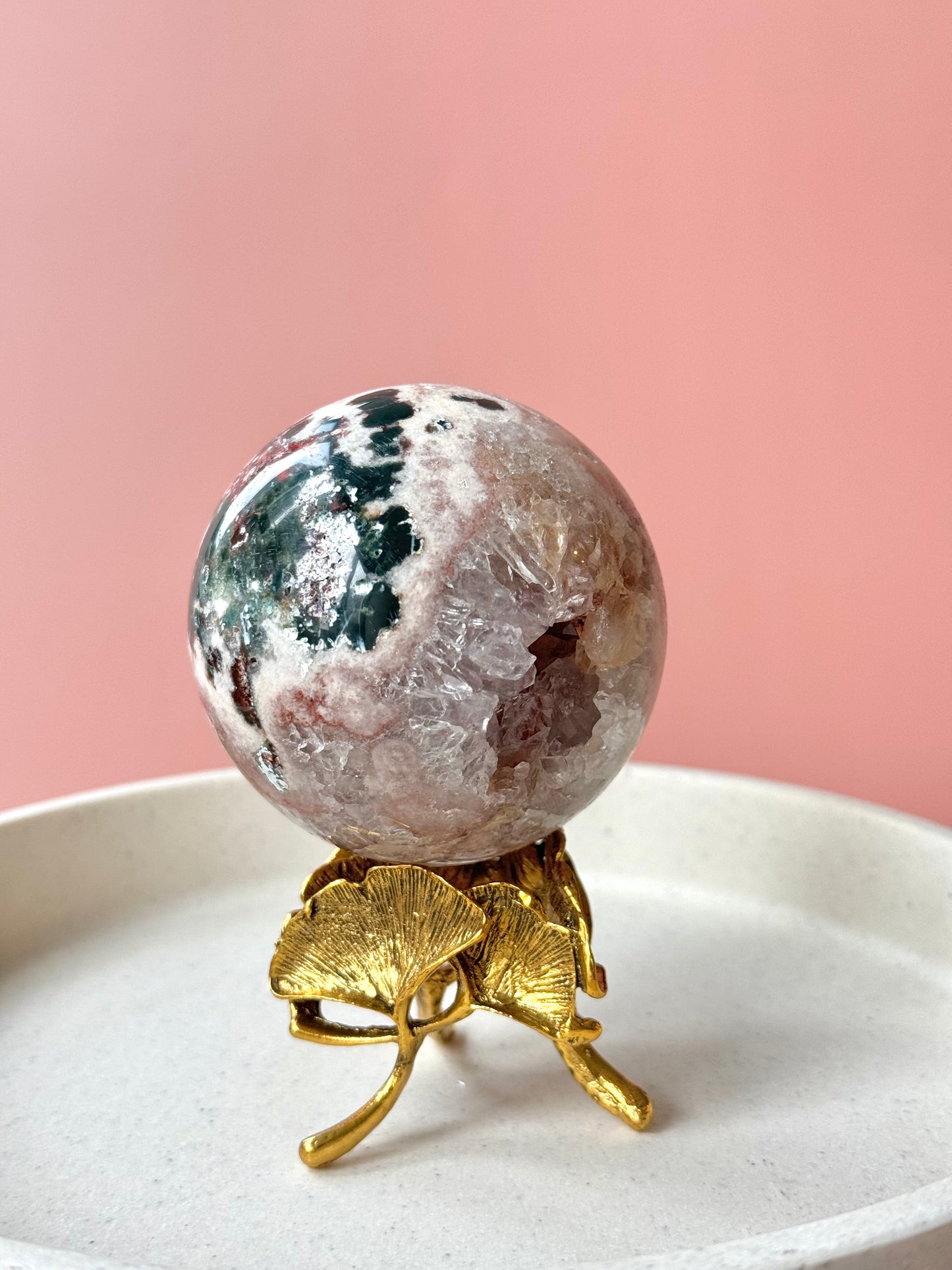 Pink Amethyst Sphere