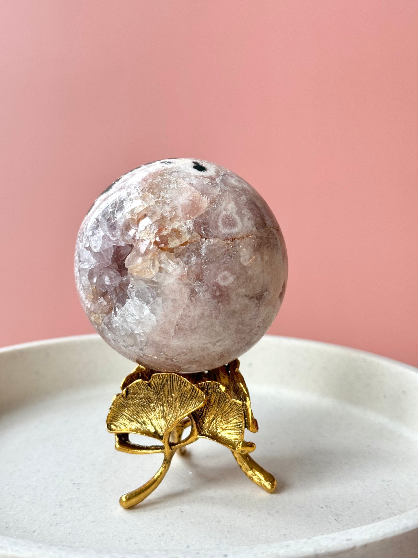 Pink Amethyst Sphere
