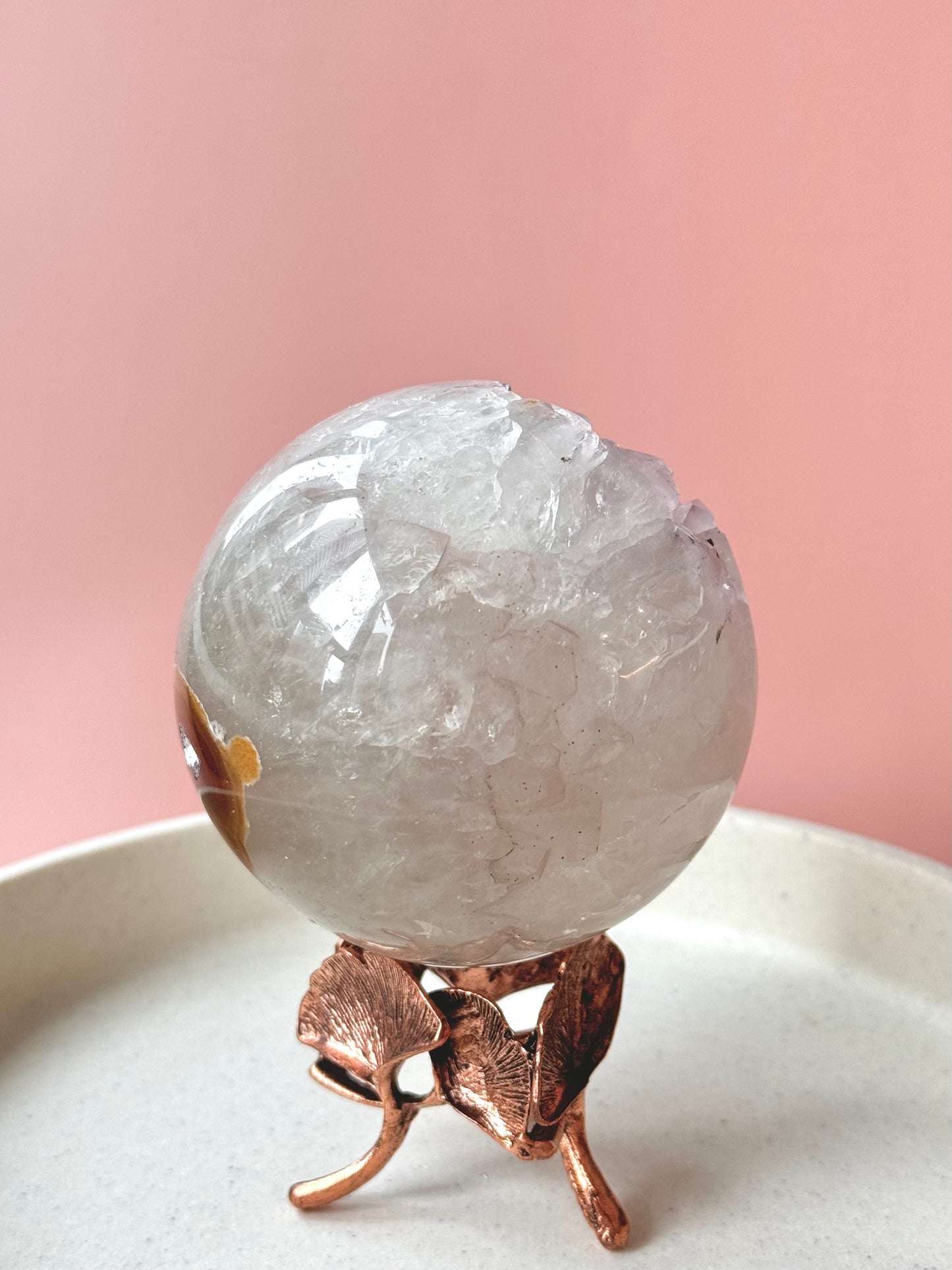 Druzy Agate Sphere