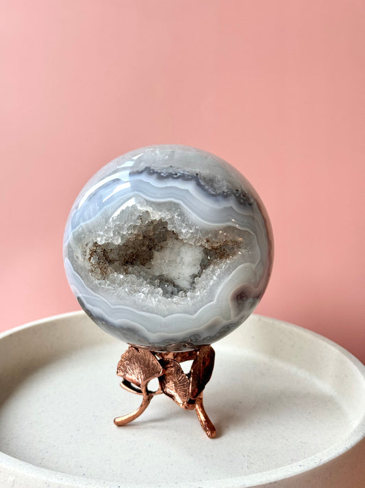 Druzy Agate Sphere