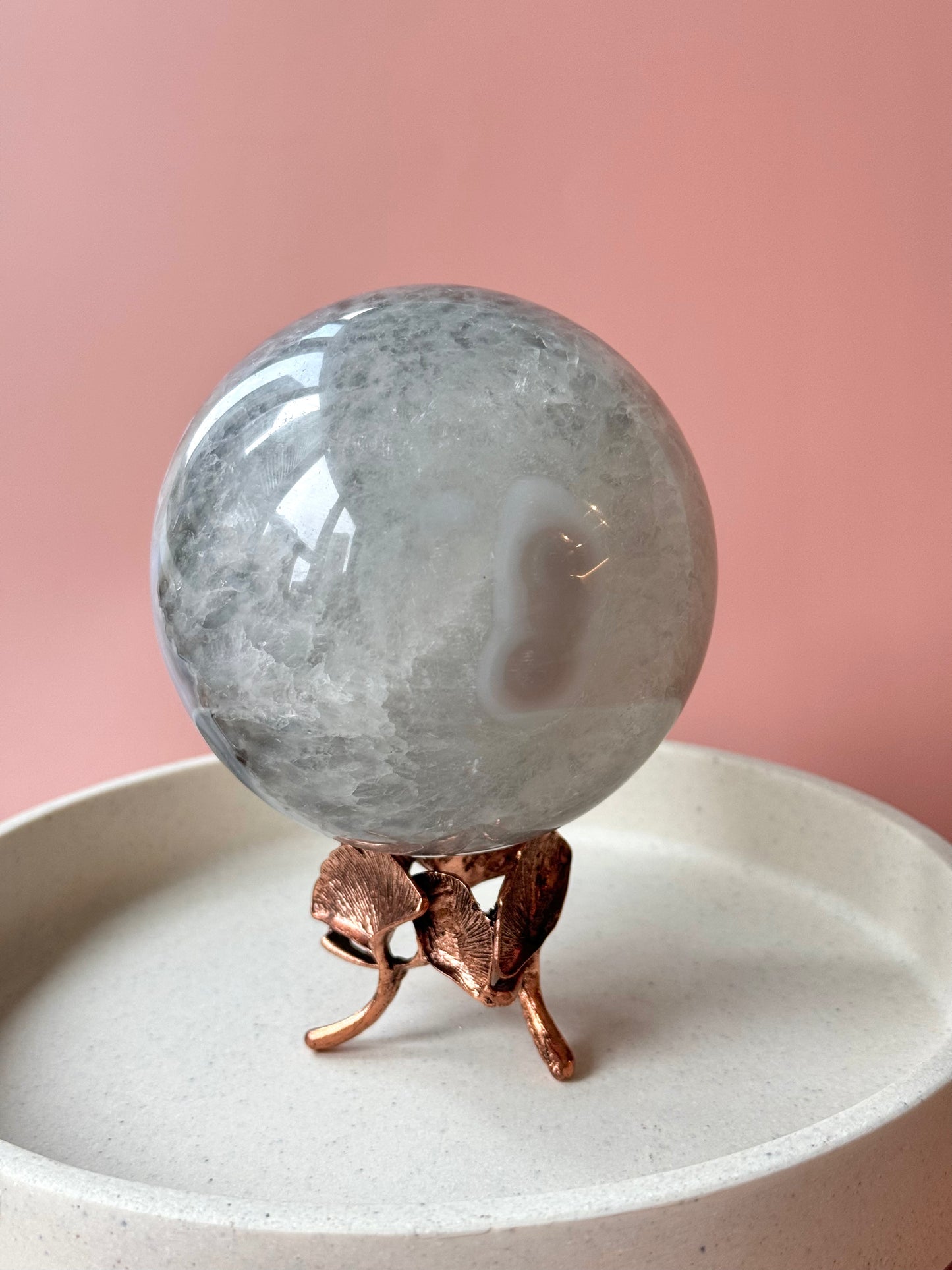 Druzy Agate Sphere